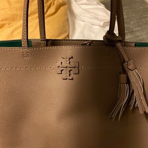 Tory Burch Tote - Taupe Grey